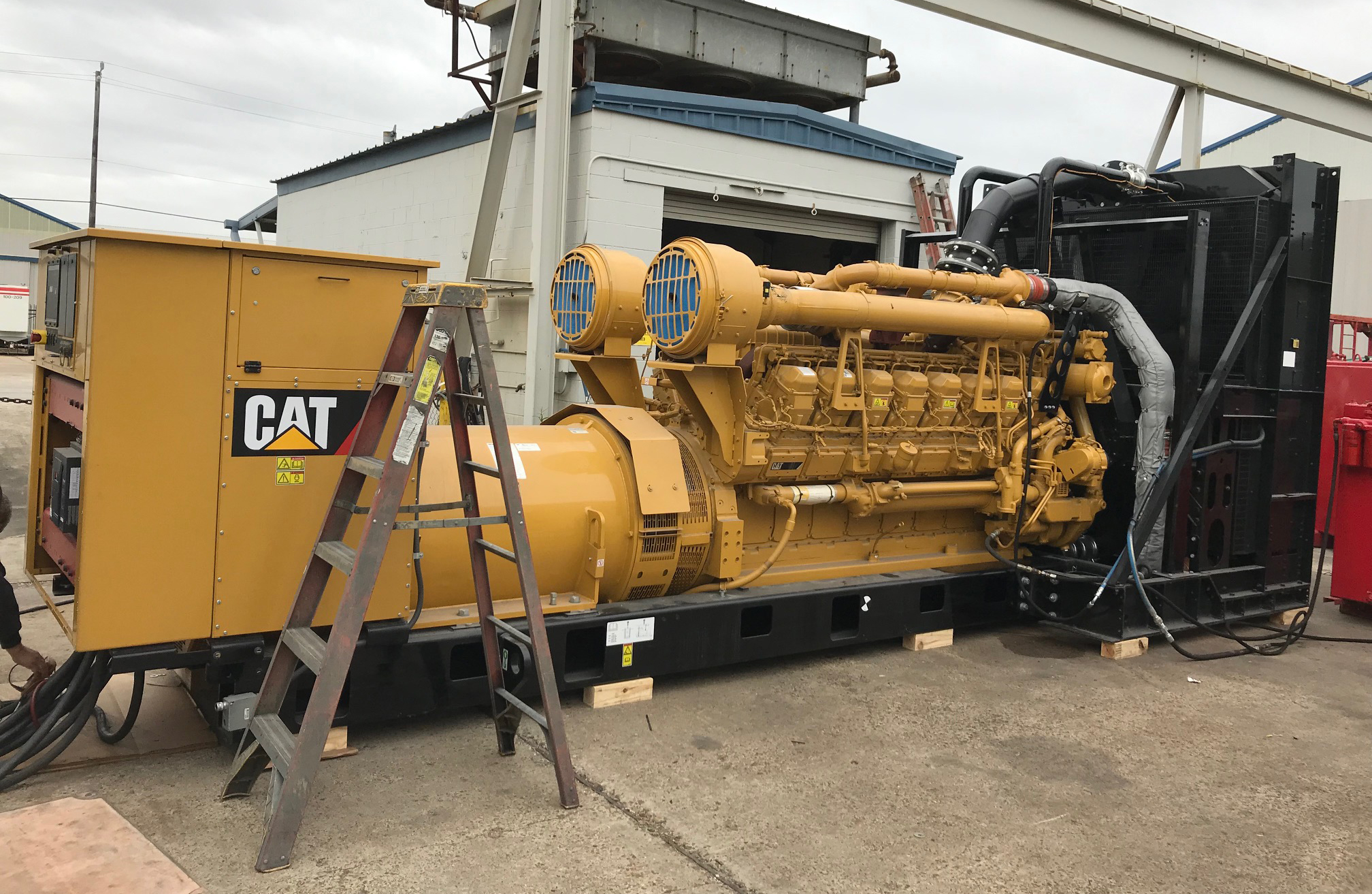 CAT 3516C-HD Generator Set Supplied to Fish Processing Plant